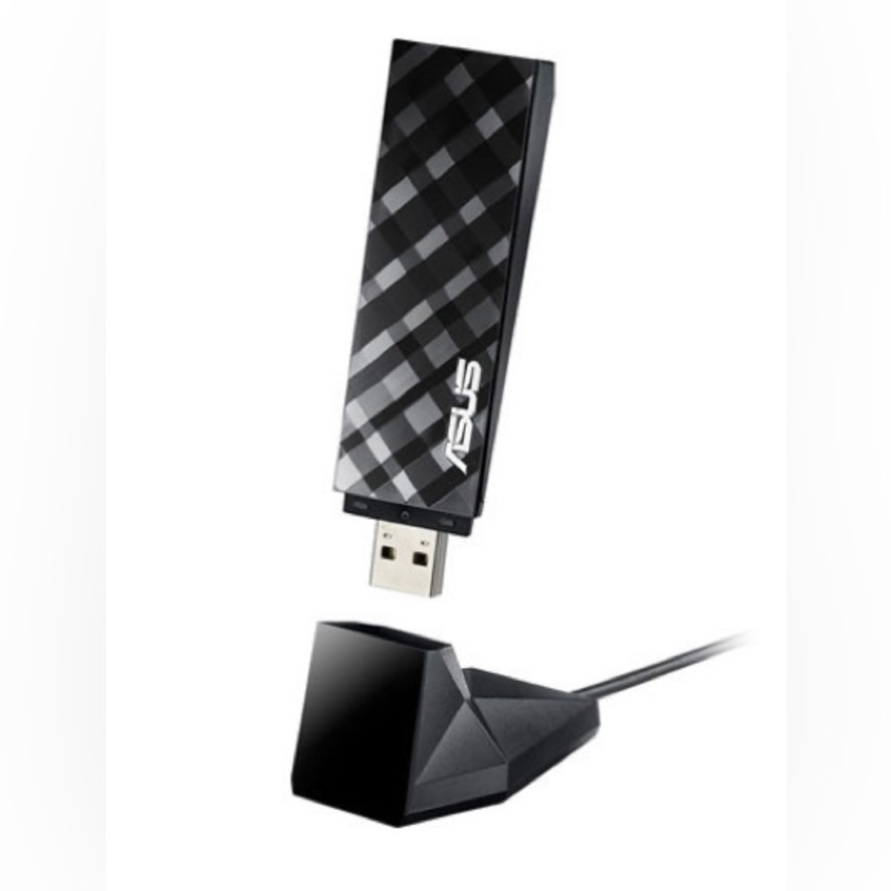 ASUS Black USB Wi-Fi Adapter
ASUS USB-AC53 Dual-band Wireless-AC1200 Adapter